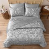 MR&HM Satin Comforter King 7 Pieces - Luxurious Pinch Pleat