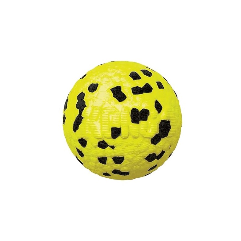 KONG Reflex Ball Durable Flexible Bounce Dog Toy (Medium)