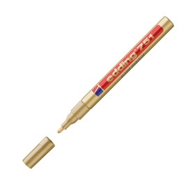 Edding 4-751053 - 751 Paint Marker Gold PK10