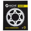 NICHE Drive Sprocket Chain Combo for Kawasaki Ninja ZX6R ZZR600