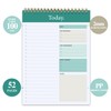 GOLDPEI To Do List Notepad - Daily Planner Notepad Undated
