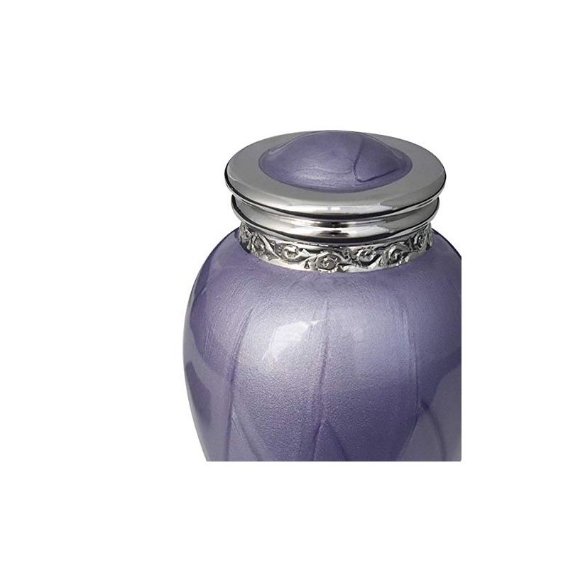 Mirai Sosu T-904S Mini Urn Pearl Blessing Lavender, Brass Screw