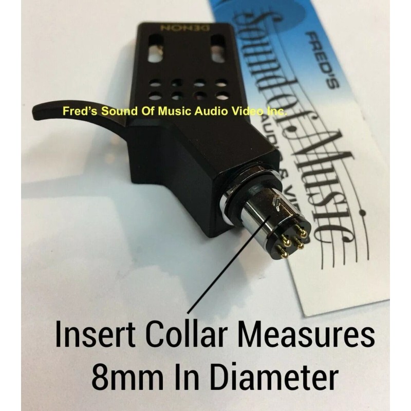 Denon NEW GENUINE DENON DP300F TURNTABLE HEADSHELL with SCREW KIT