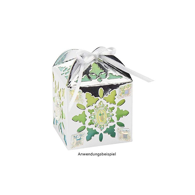 Punching Template, Folding Box 3, 17.5 cm x 10 cm.