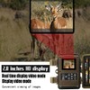 Trail Camera 20MP 1080P Waterproof Outdoor Camera with Night Vision