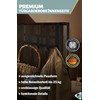 Menz Premium Door Coat Rack - Black Door Hook Rail