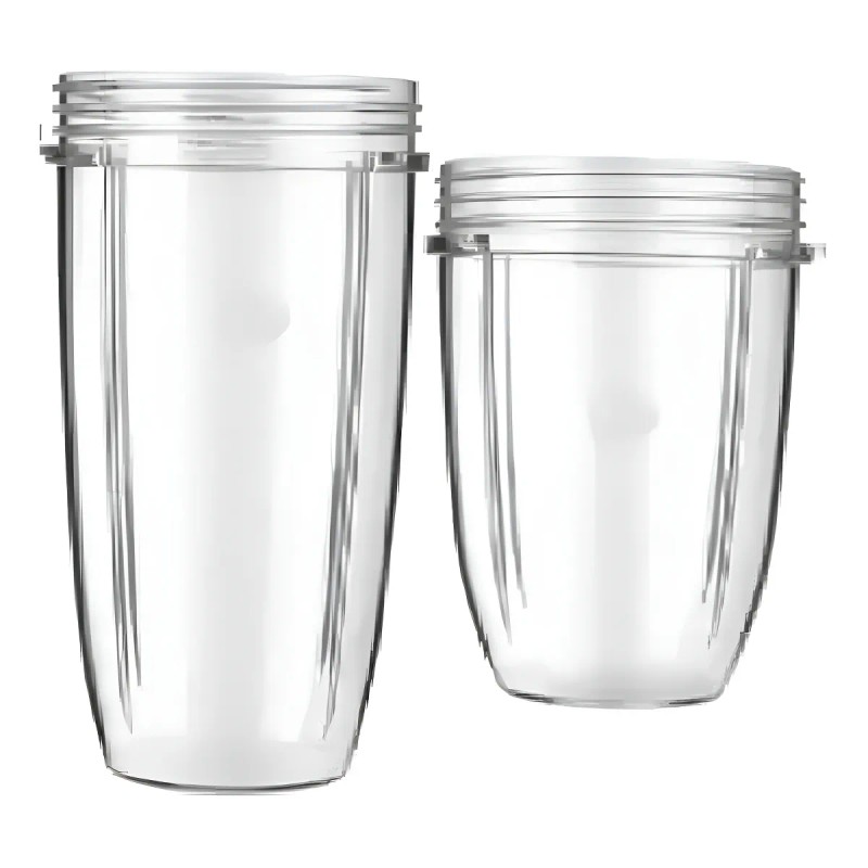 Paquete 2 Vasos Para Nutribullet (18 Y24 Oz)
