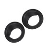 Headlight Eyebrow, Yosoo 2 Pieces Front Bumper Fog Light Ring