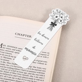 Gifts for Grandma, Abuela Bookmark Gifts, Grandma Bookmark from Granddaughter Grandson, Nana Birthday Gift, Grandmas Nana Gift, Gigi Giift Reading Accessories for Grandmas, Marcador para La Abuela