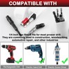 JONMON Pivoting Drill Bit Holder Set- 4Pcs Magnetic Swiveling Bits