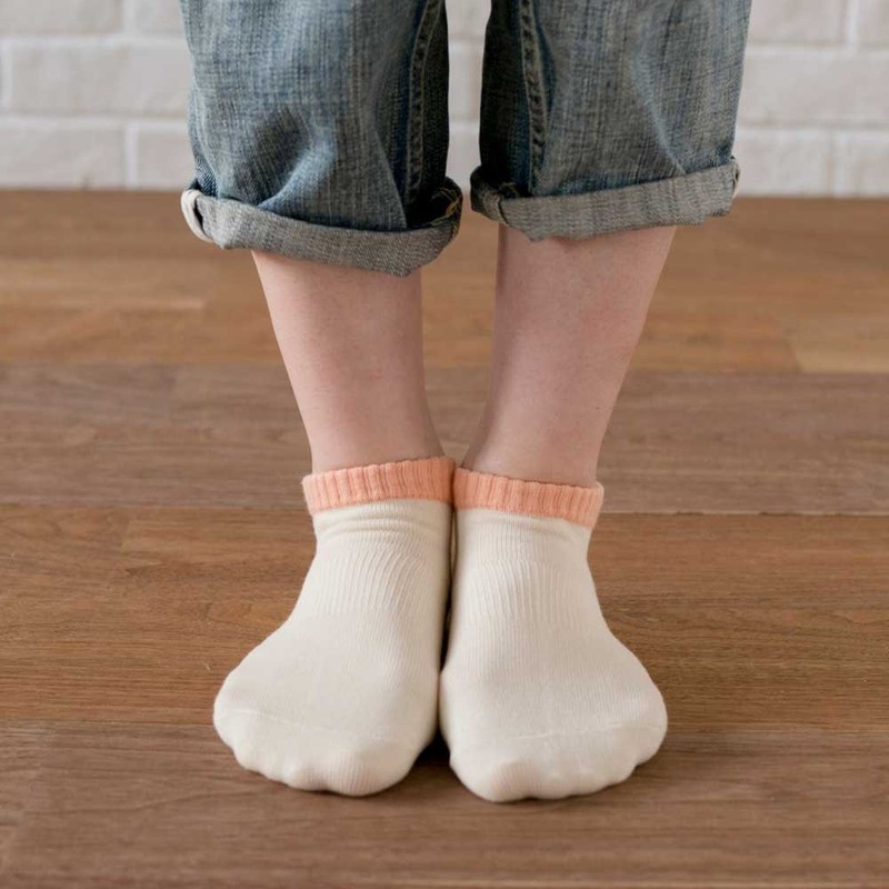 [Walking Bran Bag] KOME004 Anklet, Orange, 23-25