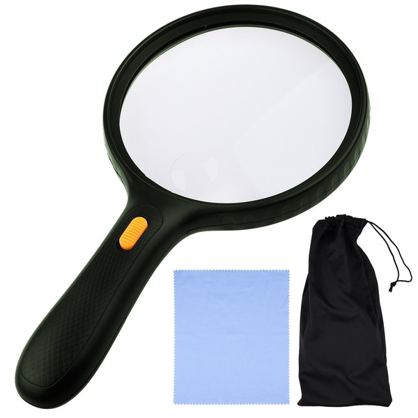 KARE AND KIND EXTRA LARGE 3 LED Handheld Magnifying Glass
