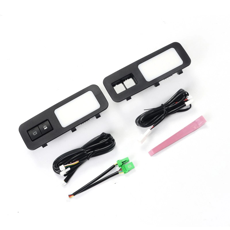 Lallker Tailgate Warning lamp Accessories 2024 2025 for Toyota Land