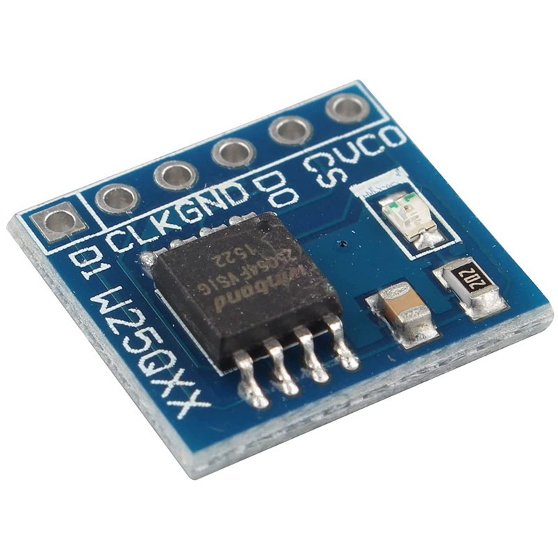 64Mbit SPI Flash Memory Module with W25Q64