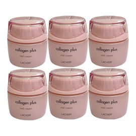 Lacvert LV Collagen Plus Vital Cream 60ml (6 pieces) / Circle / 라끄베르 LV 콜라겐 플러스 바이탈 크림 60ml 6개  써클