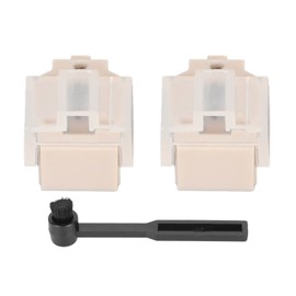 2PCS Record Player Needles Replacement Turntable Needles with Stylus Cleaning Brush for AT LP60 AT PL300 AT LP60XBT USB