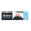 24 Bolsas De Basura Grande Basuritas, 65x77 Cm, Pack 2x12