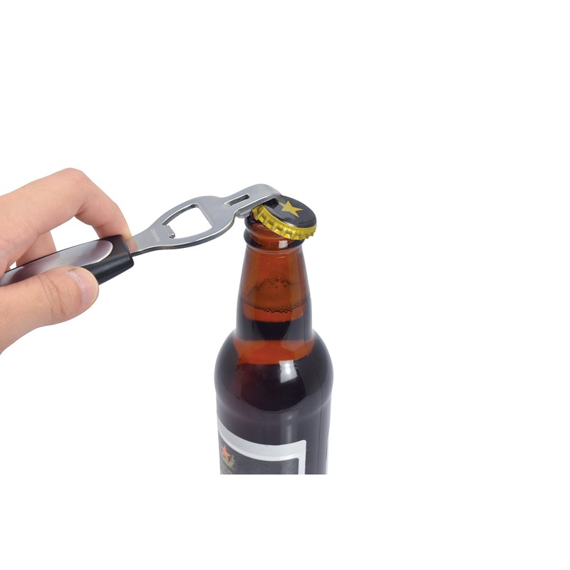 HIC Kitchen Bar Tools, Bottle Opener, Can Punch and Citrus