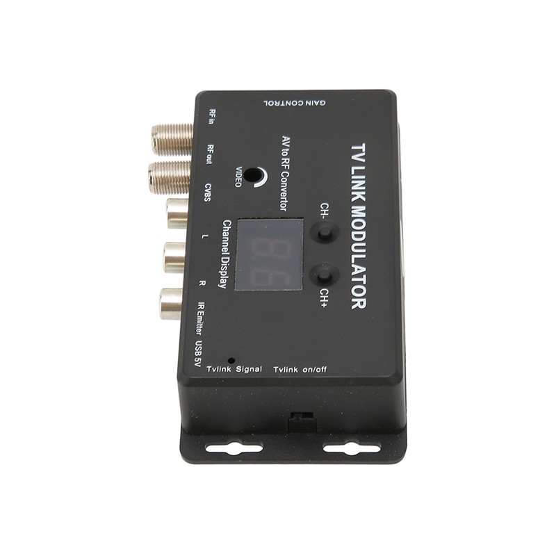 TM70RG TV Link Modulator Support PAL /NTSC Adjustable Output Gain