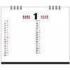 AA-155 Smart Desk Calendar, 2024 Calendar Simple Memo Space