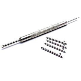 Sulla 4 Quick Release Spring Bars and Tool 16 mm 18 mm 20 mm 22 mm Stainless Steel (Diameter 1.5 mm) for Watches Bracelets, Sports
