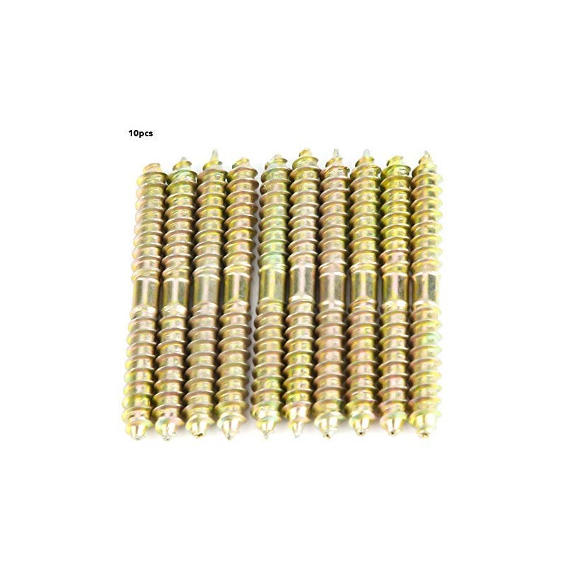 10 pieces 6 x 60 mm centring screw double self-tapping