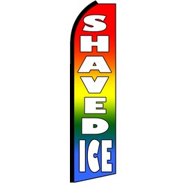 SHAVED ICE X-Large Swooper Flag by Alotta Signs