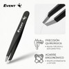 EVENT Rainbow Tweezers Precision Slanted Polished Diamond Disc Professional Quality