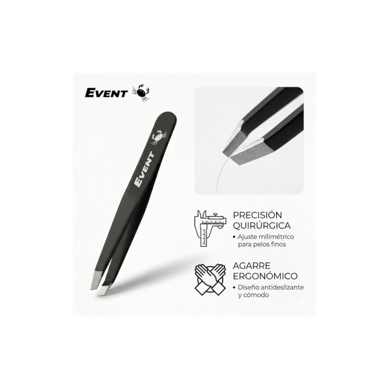 EVENT Rainbow Tweezers Precision Slanted Polished Diamond Disc Professional Quality