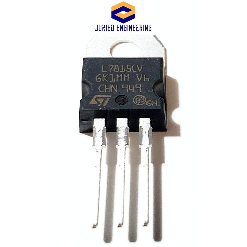 Juried Engineering STMicroelectronics L7815CV L7815 7815 Voltage Regulator IC Linear