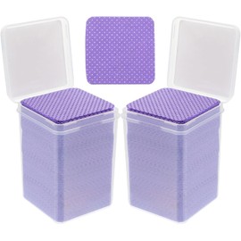 Toallitas para Uñas y Pegamento de Pestañas Material Melt Blown, 400 Piezas para Limpieza y Eliminación, Ideales para Extensiones de Pestañas y Viaje