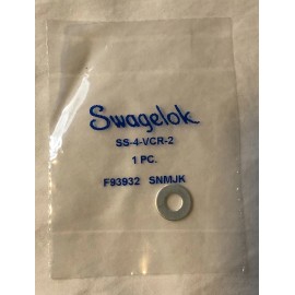 Swagelok SS-4-VCR-2 Face Seal Fitting, 1/4" Stainless Silver Pated (5ea)