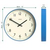 JONES CLOCKS® Studio Wall Clock | Modern Round Style |