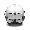 Briko Unisex - Adult Helmet, Shiny White-Silver, 62