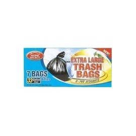 Home Select 33 Gallon Trash Bags
