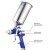 ENDOZER Professional HVLP Gravity Feed Air Spray Gun Set with