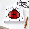 CafePress Simpleladybug Hard Cover Journal Notebook, Personal Diary