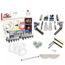 Game Room Guys 1986 Williams Road Kings Pinball White Premium Maintenance Kit