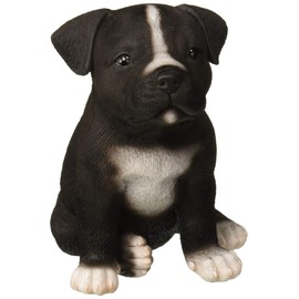 Hi-Line Gift Ltd Sitting Staffordshire Pitbull Puppy Statue