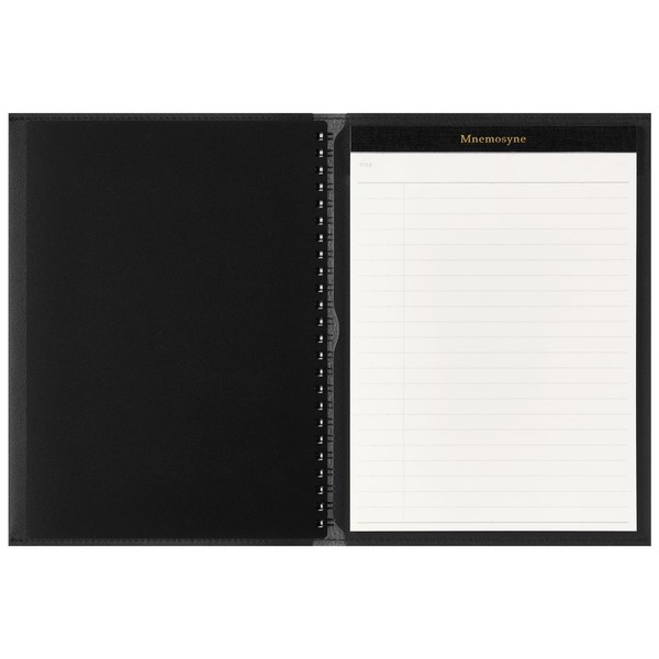 Maruman MNEMOSYNE Monthly Diary 2025 MND283-25 + Notepad with a