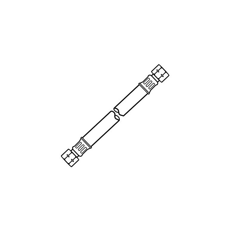 Brunner Gas Hose ND 80 cm, 2x links lose 310/770