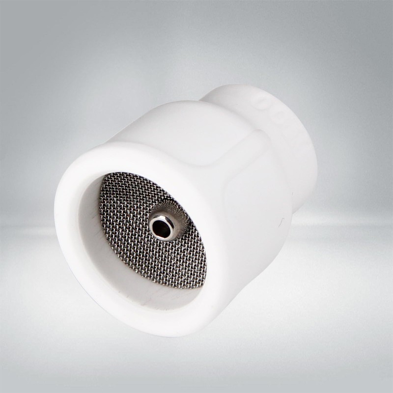 Utoolmart #12 Ceramic (Twin Pack) White TIG Welding Cup