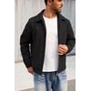 QTE Lightweight Jackets for Men Casual Windbreaker Stylish Light Fall