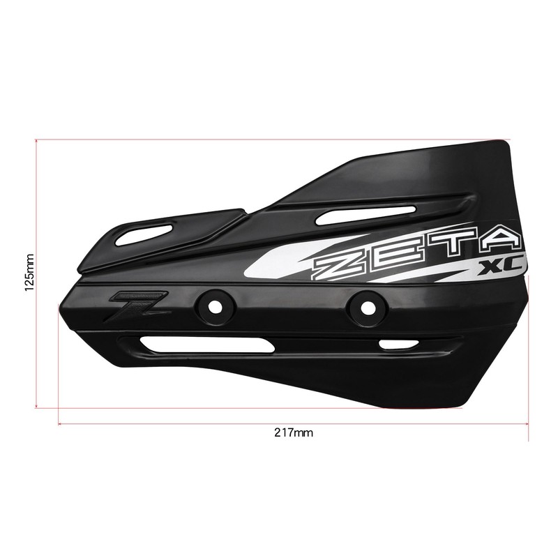 [ジータレーシング] アーマーハンドガード用 XCプロテクター イエロー F5307(旧品番:ZE72-3107) ダートフリーク DIRTFREAK