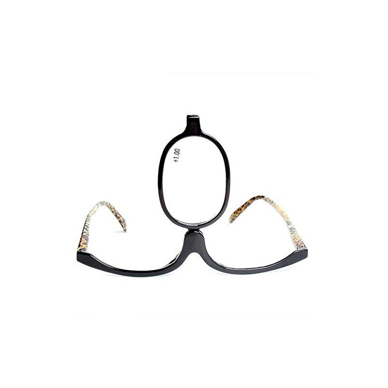 Young21 Rotating Makeup Glasses Magnifying Glasses Cosmetic Folding Glasses Tools