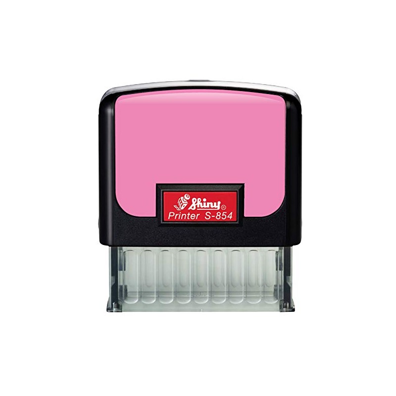 Shiny Printer S-854 Self Inking Notary Stamp - Nevada (Pink