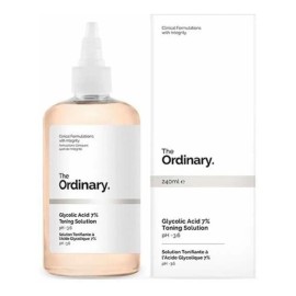 The Ordinary Toning Solution Ácido Glicólico 7 % 240 ml Exfoliante Noche Todo Tipo de Piel