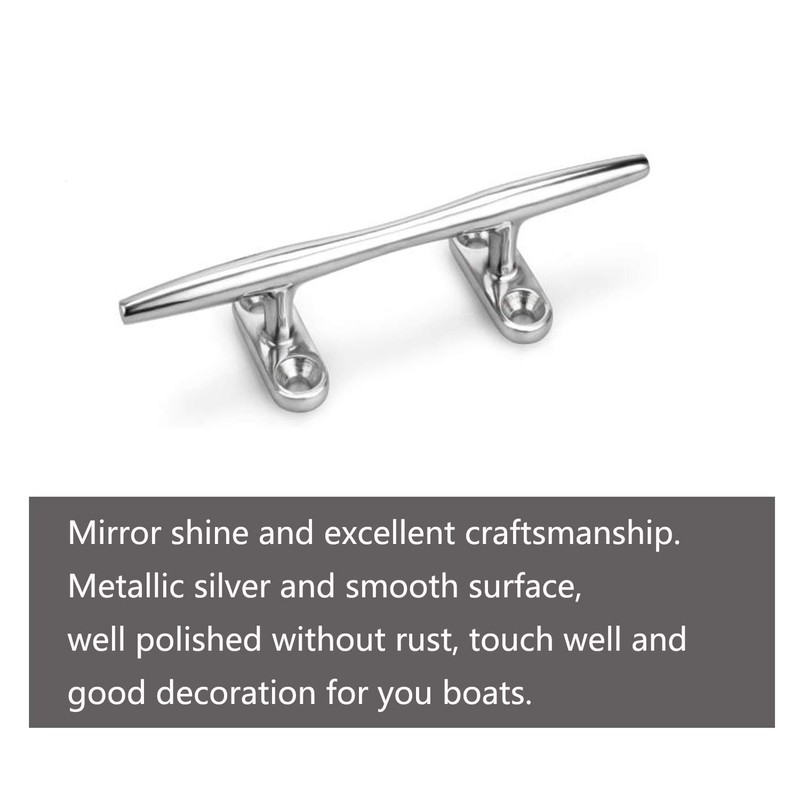 Boat Dock Cleat 6 inch Boat Cleat Open Base, Marine