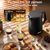 Dezin 0.8L Electric Kettle, Small Electric Kettle with Double Wall