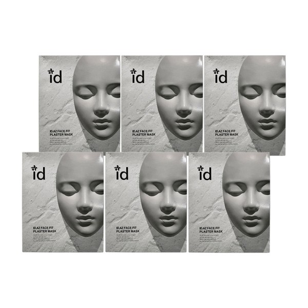 IDAGE Face Fit Plaster Mask 20ml x 4 sheets 6